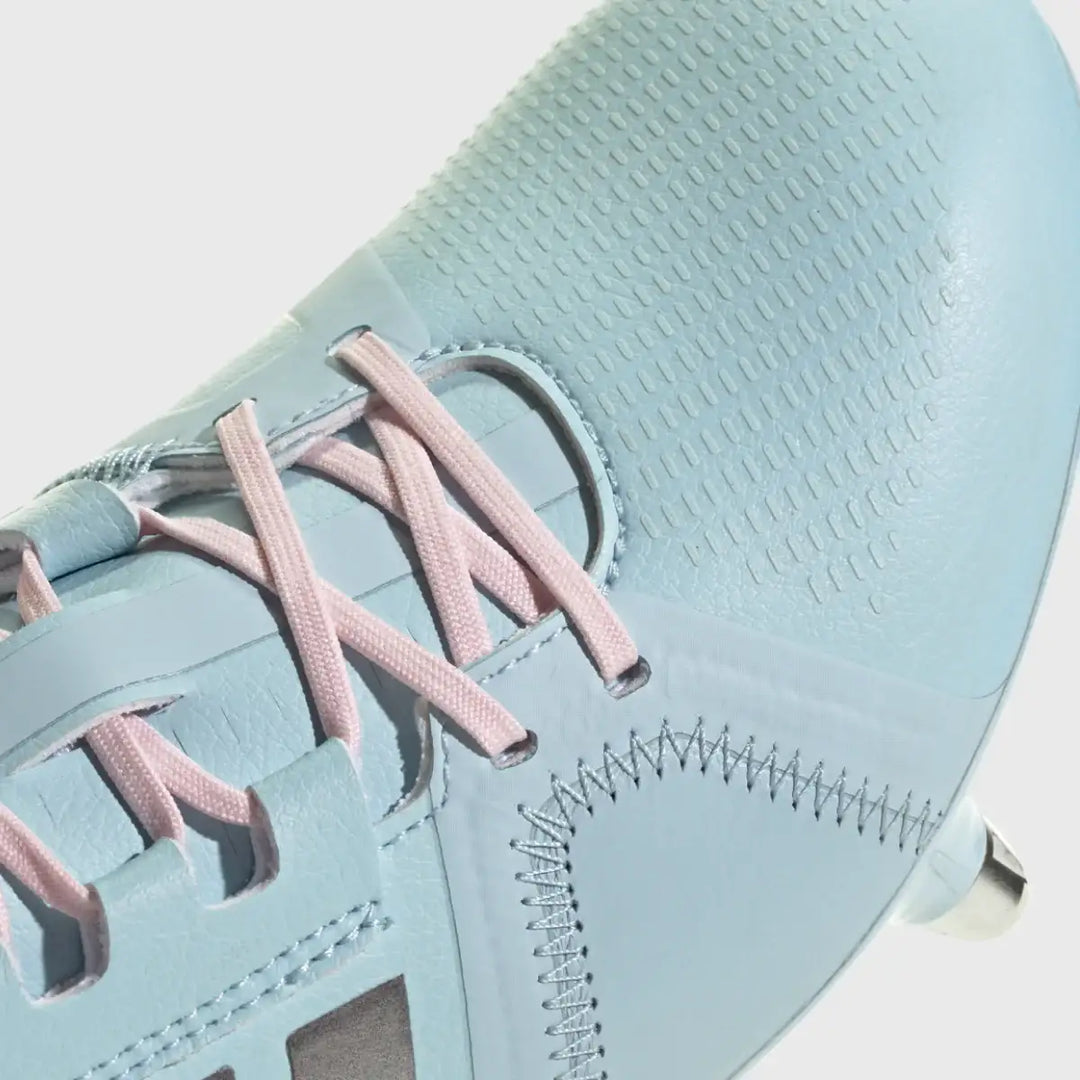 Adidas RS15 Avaglide SG Women's Rugby Boots Ice Blue - Rugbystuff.com