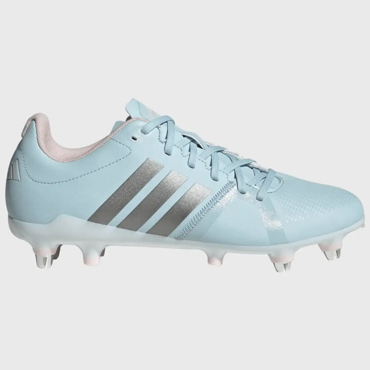 Adidas RS15 Avaglide Rise SG Women's Rugby Boots Ice Blue - Rugbystuff.com