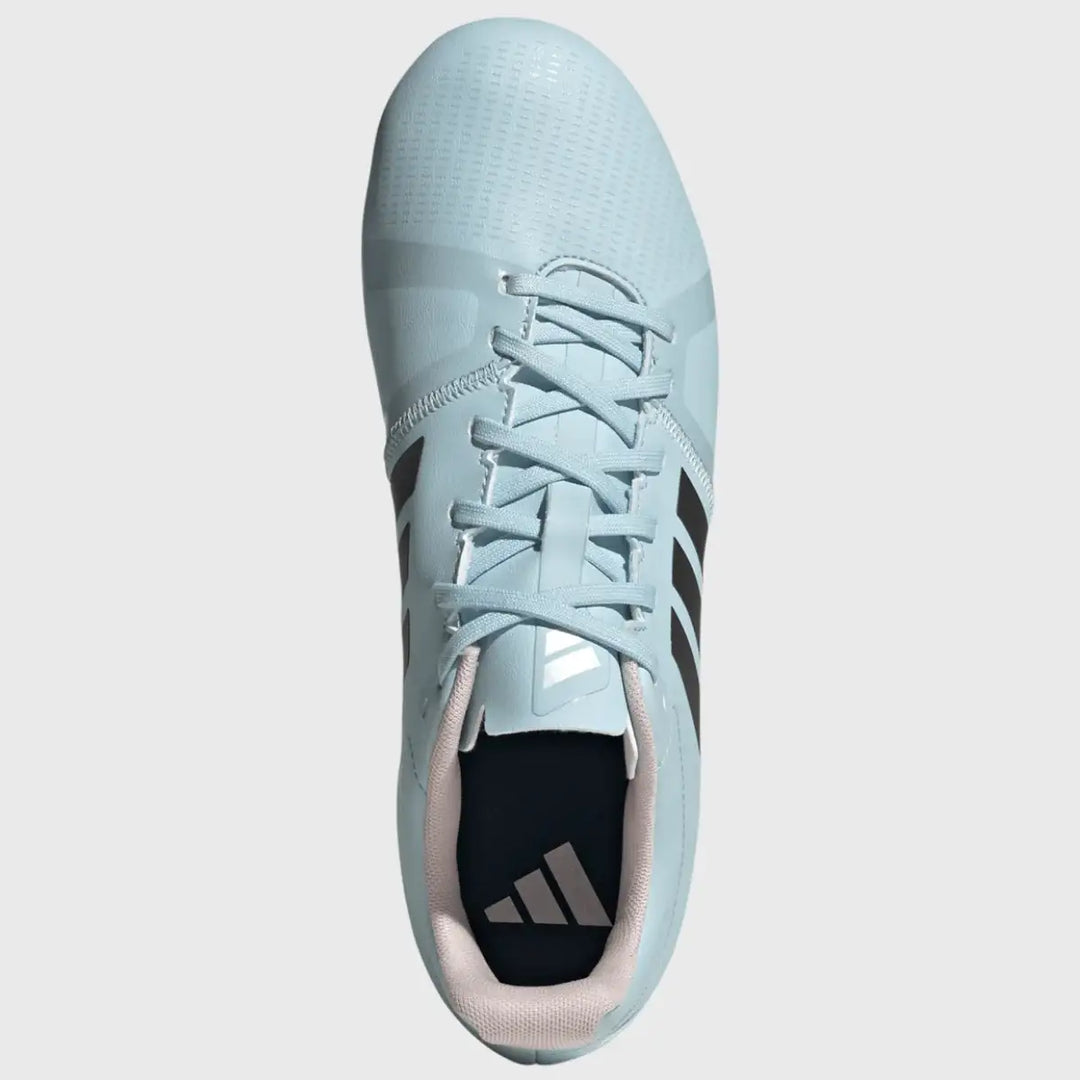 Adidas RS15 Avaglide Rise SG Women's Rugby Boots Ice Blue - Rugbystuff.com