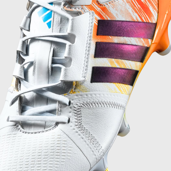Adidas RS15 Avaglide SG Women's Rugby Boots White/Orange/Blue