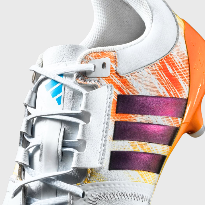 Adidas RS15 Avaglide SG Women's Rugby Boots White/Orange/Blue