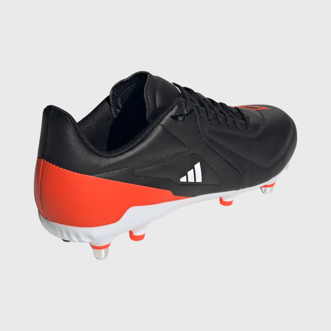 Adidas RS-15 Elite SG Rugby Boots Black/Red - Rugbystuff.com