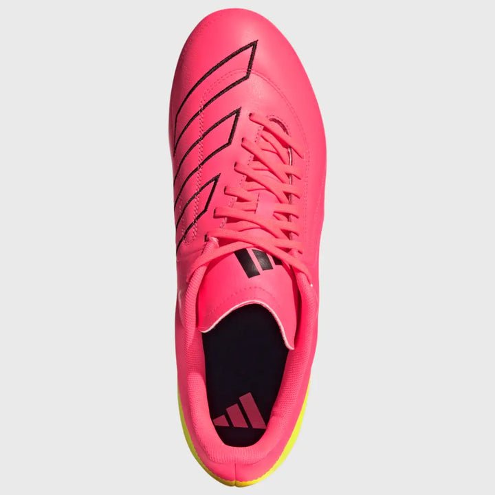 Adidas RS-15 Elite SG Rugby Boots Solar Turbo Pink - Rugbystuff.com