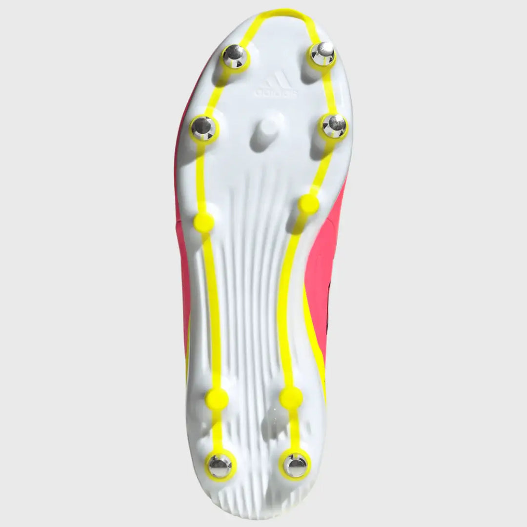 Adidas RS-15 Elite SG Rugby Boots Solar Turbo Pink - Rugbystuff.com