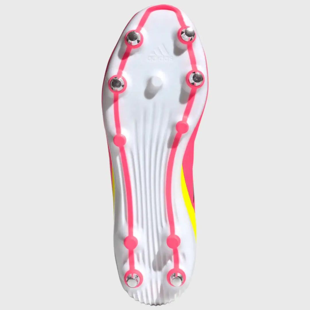 Adidas RS-15 SG Rugby Boots Solar Turbo Pink - Rugbystuff.com