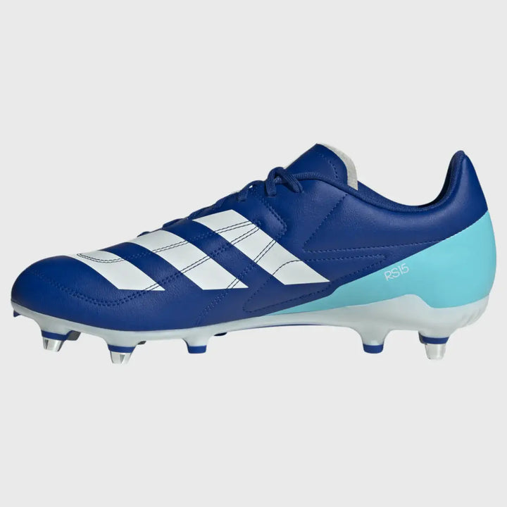 Adidas RS-15 SG Rugby Boots Team Royal Blue - Rugbystuff.com