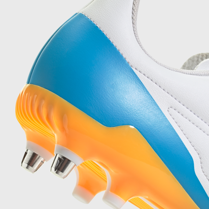 Adidas RS-15 SG Rugby Boots White/Orange/Blue