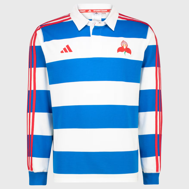Adidas Stormers Long Sleeve Heritage Rugby Jersey 2025/26 - Rugbystuff.com