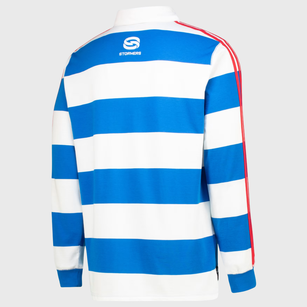 Adidas Stormers Long Sleeve Heritage Rugby Jersey 2025/26 - Rugbystuff.com
