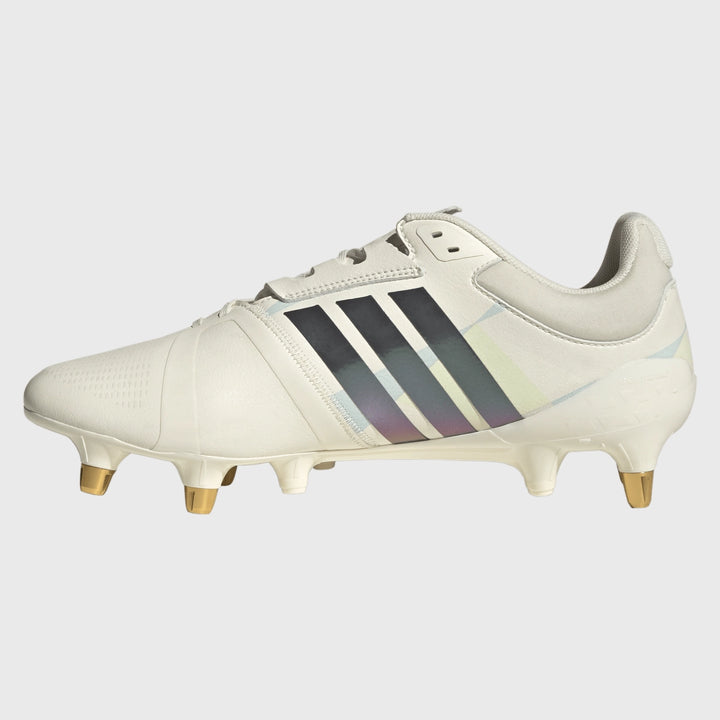 Adidas RS15 Avaglide SG Women's Rugby Boots White - Rugbystuff.com