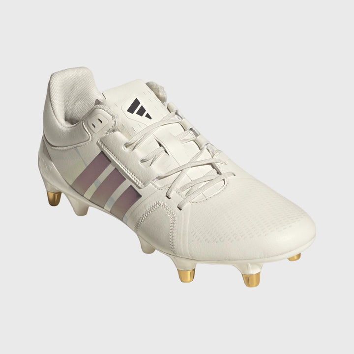 Adidas RS15 Avaglide SG Women's Rugby Boots White - Rugbystuff.com