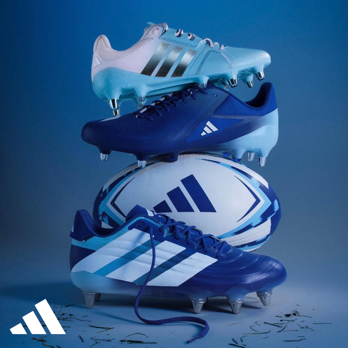 Adidas Kakari, RS15 and Avaglide in Royal Blue Colourway