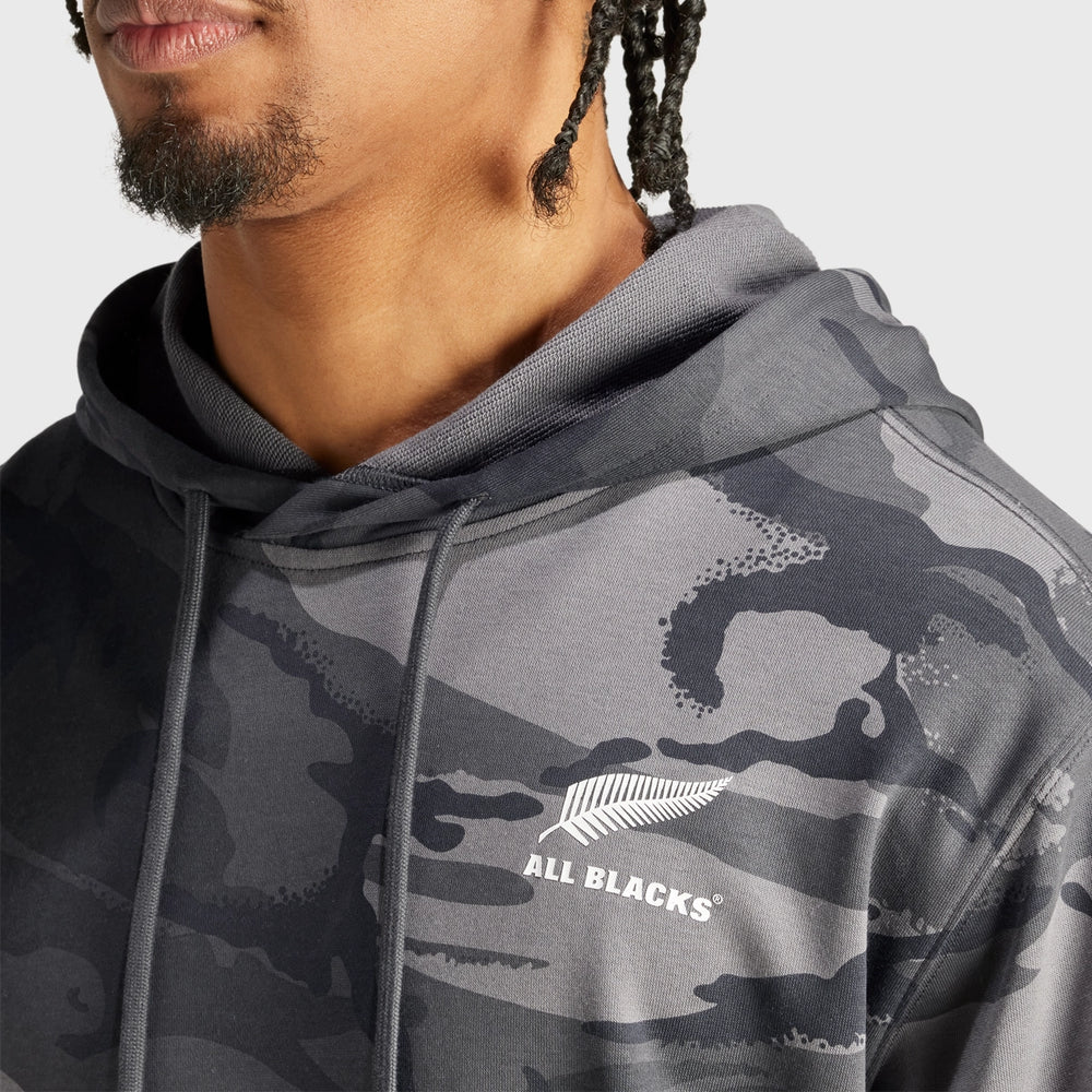 Adidas All Blacks Camo Hoody - Rugbystuff.com