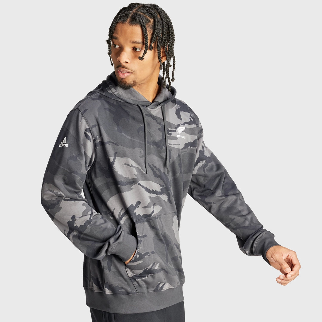 Adidas All Blacks Camo Hoody - Rugbystuff.com