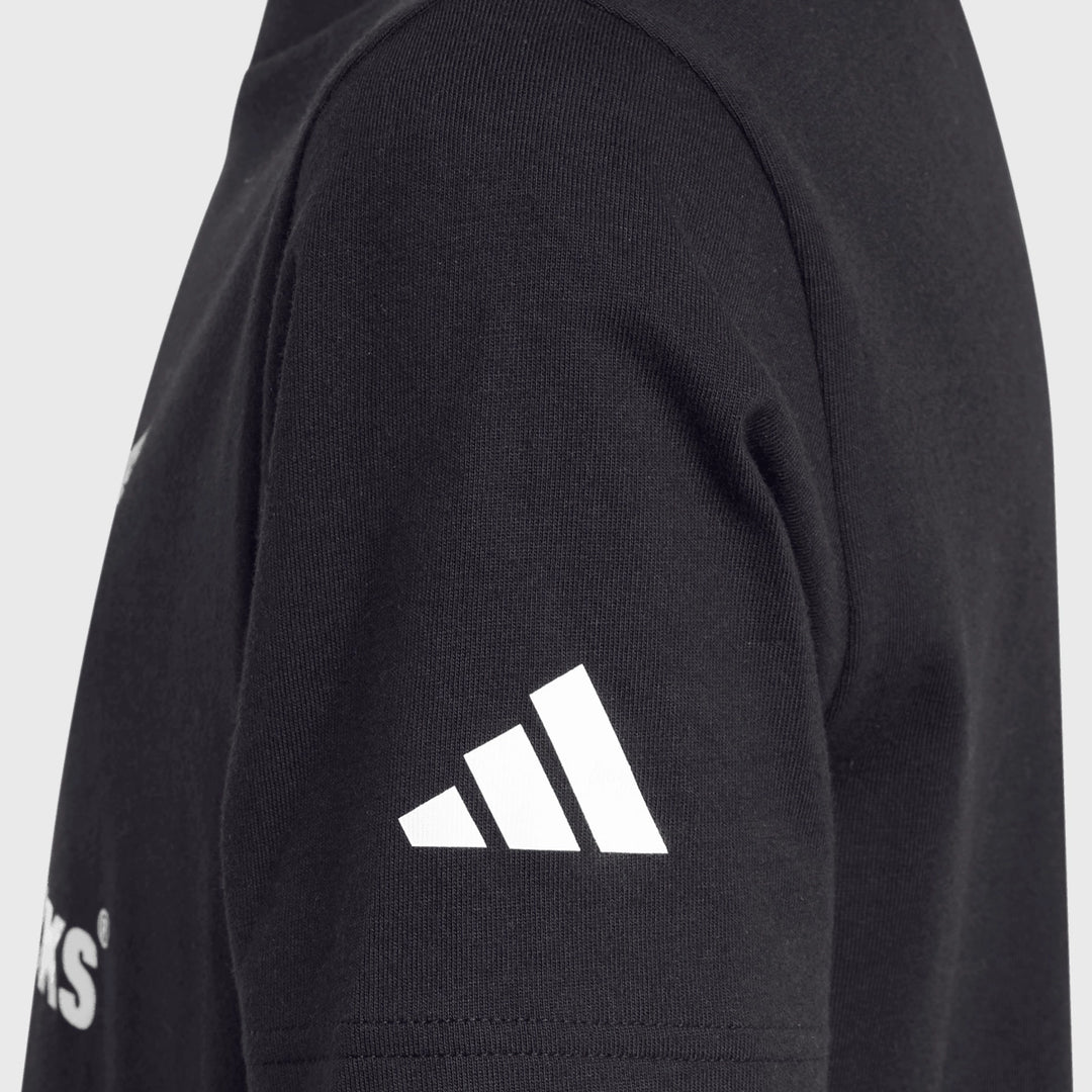 Adidas All Blacks Kid's Logo Tee - Rugbystuff.com