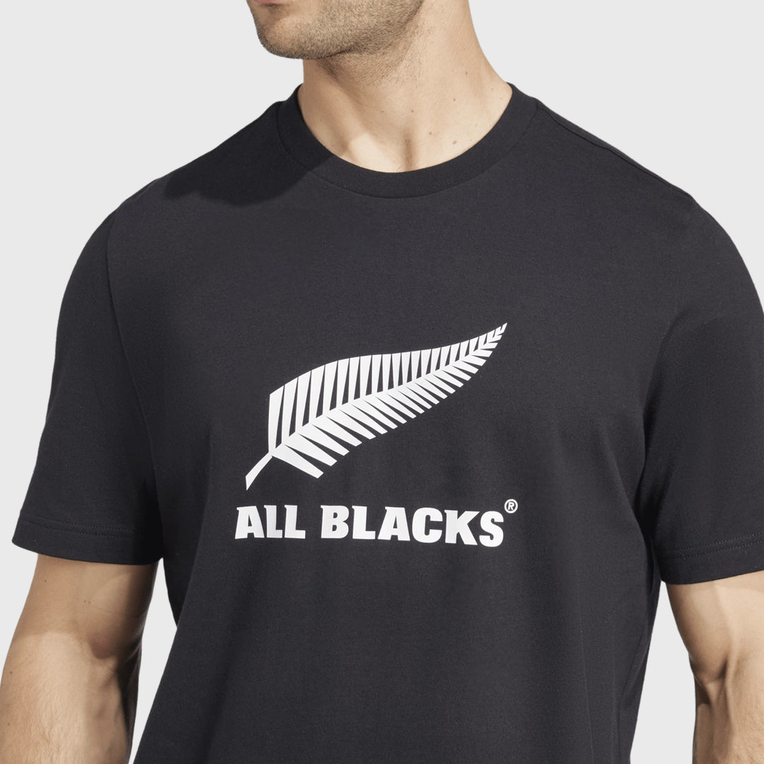 Adidas All Blacks Men's Logo Tee - Rugbystuff.com