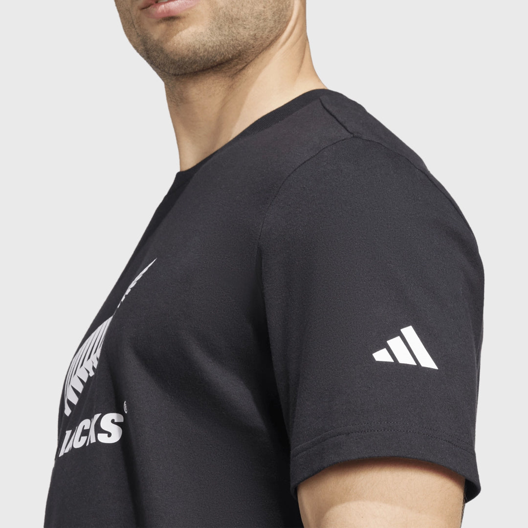 Adidas All Blacks Men's Logo Tee - Rugbystuff.com