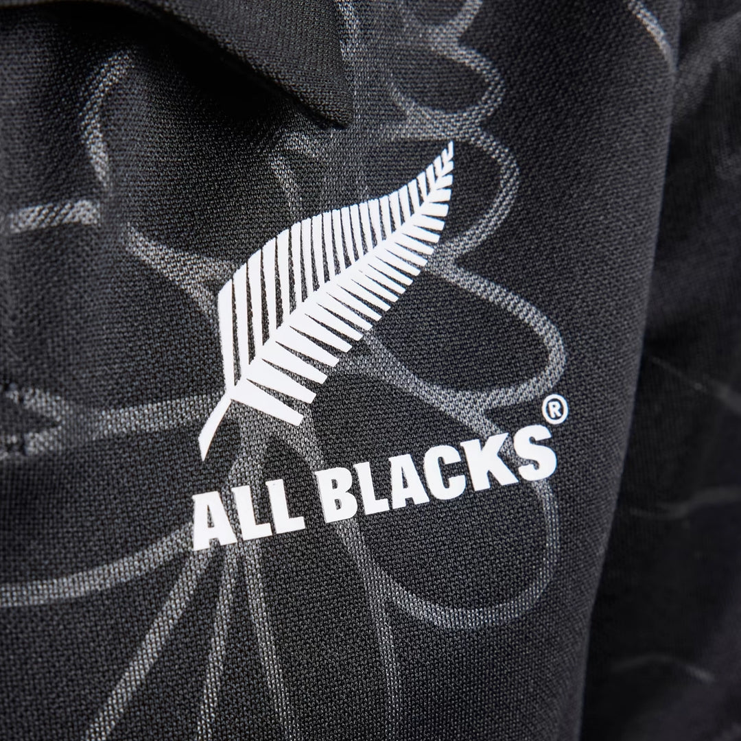 Adidas All Blacks Rugby World Cup 2023 Junior Home Replica Jersey - Rugbystuff.com
