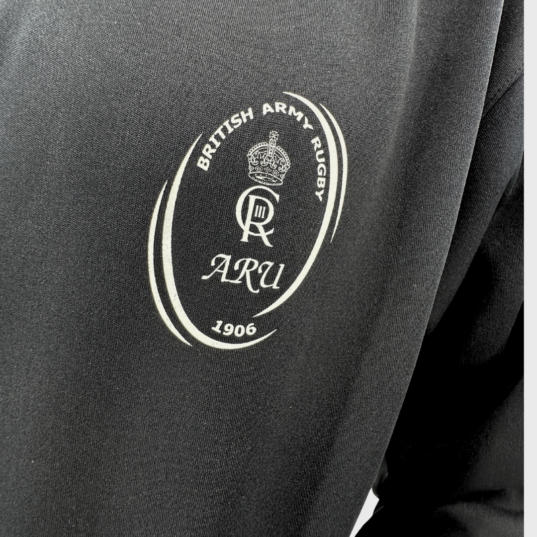 Oxen Army Rugby Pullover Hoody Black 2025/26