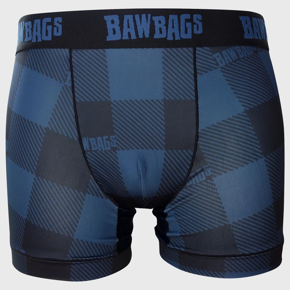 Bawbags Flannel 3-Pack Cool De Sacs Technical Boxer Shorts - Rugbystuff.com