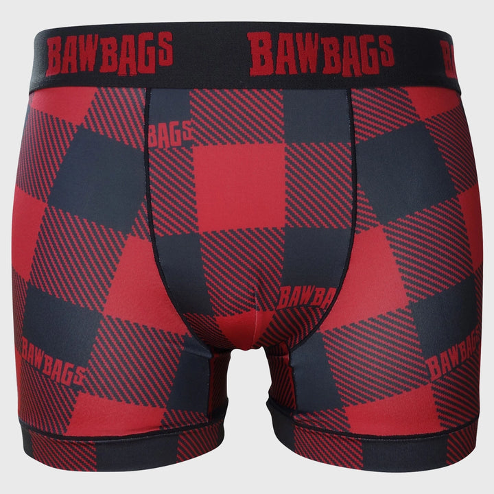 Bawbags Flannel 3-Pack Cool De Sacs Technical Boxer Shorts - Rugbystuff.com