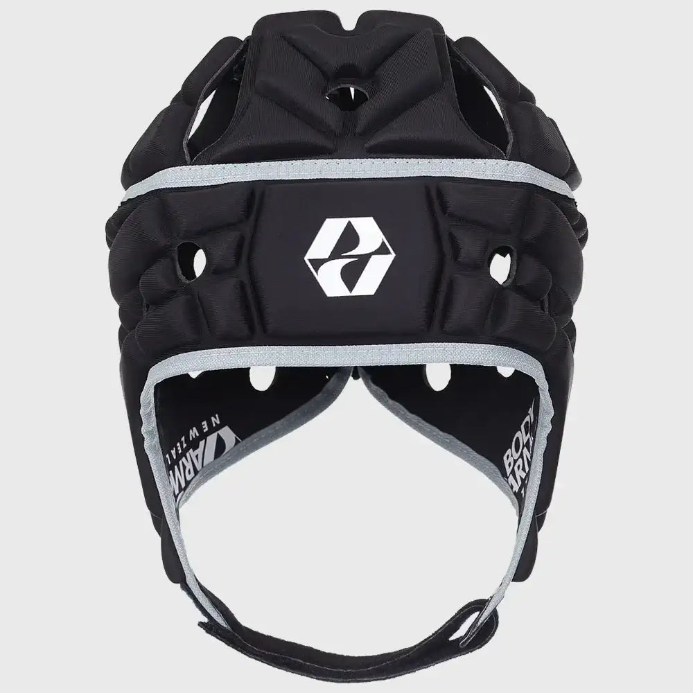 Body Armour Airflow Rugby Headguard Black, view 2