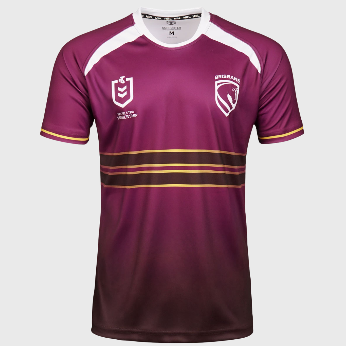 Brisbane Broncos NRL Supporters Rugby Shirt 2026