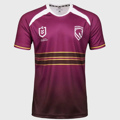 Brisbane Broncos NRL Supporters Rugby Shirt 2026