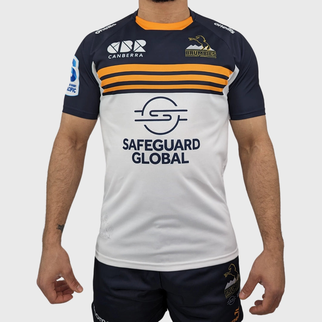 O'Neill's Brumbies Kid's Home Replica Jersey 2024 - Rugbystuff.com