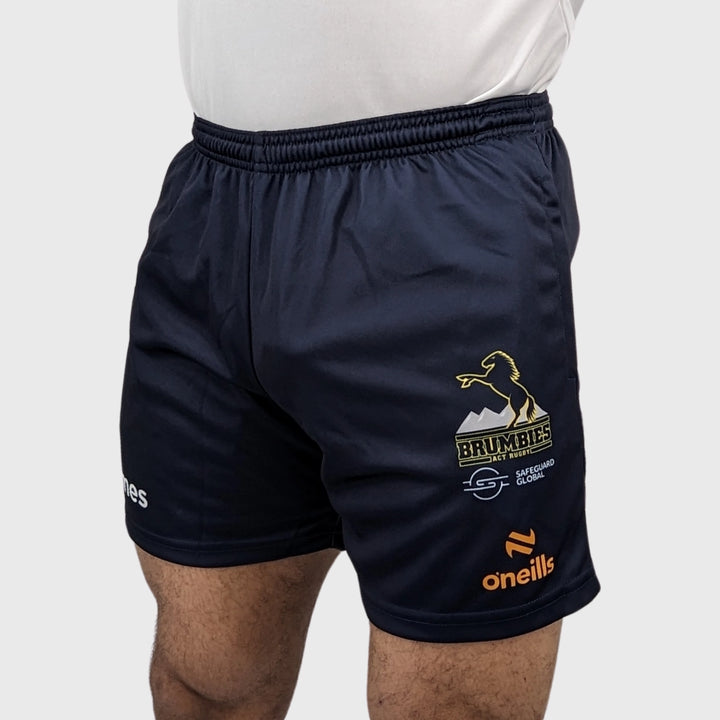 O'Neill's Brumbies Men's Training Gym Shorts 2024 - Rugbystuff.com