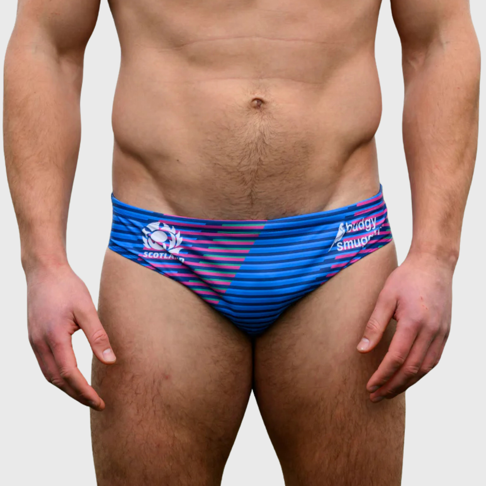 Budgy Smuggler Scotland Rugby Stripes - Rugbystuff.com