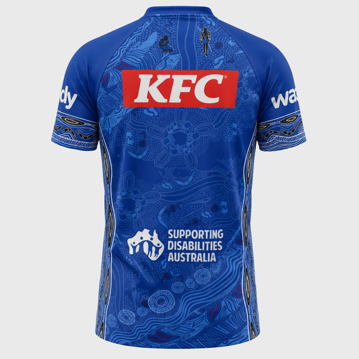 O'Neill's Bulldogs Men's NRL Indigenous Replica Rugby Jersey 2026