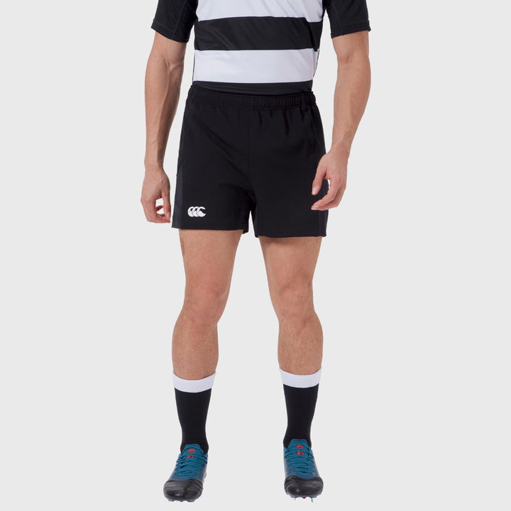 Canterbury Men's Advantage Rugby Shorts 2.0 Black - Rugbystuff.com