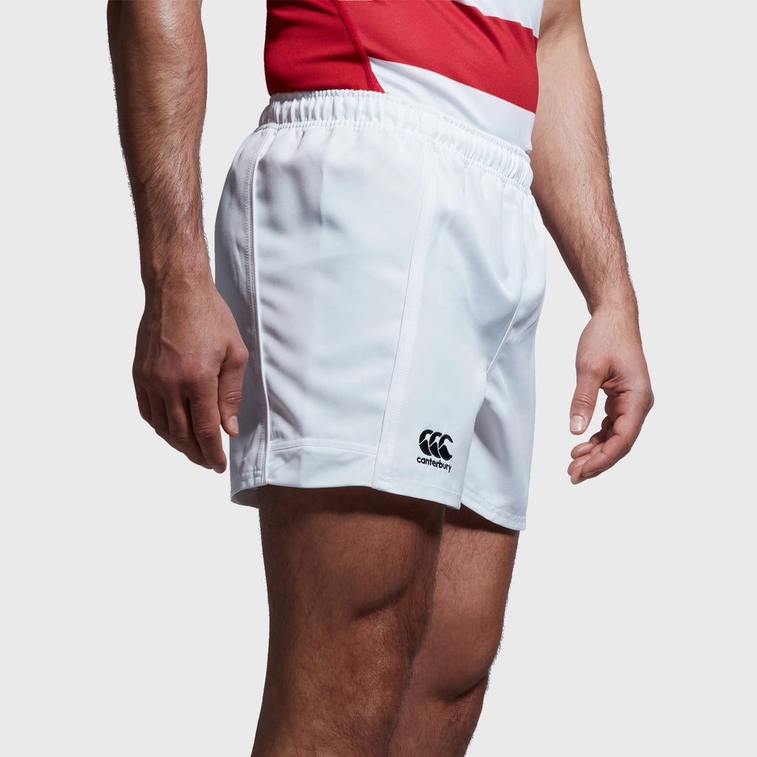 Canterbury Men's Advantage Rugby Shorts White - Rugbystuff.com