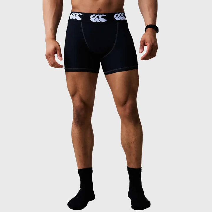 Canterbury Men's Baselayer 6" Shorts Black - Rugbystuff.com