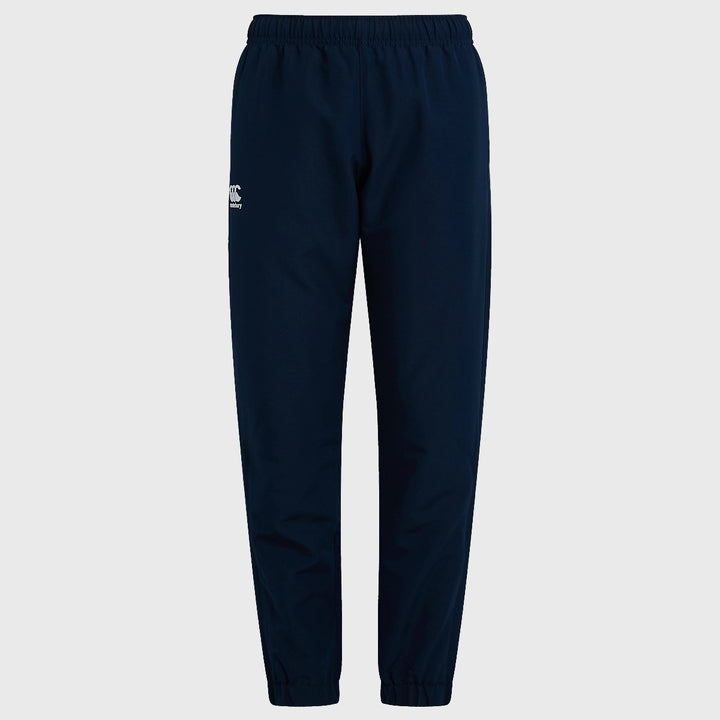 Canterbury Kid's Cuffed Tapered Club Track Pants Navy - Rugbystuff.com