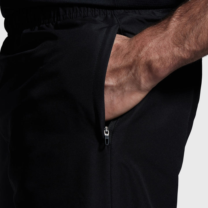 Canterbury Men's Cuffed Tapered Club Track Pants Black - Rugbystuff.com