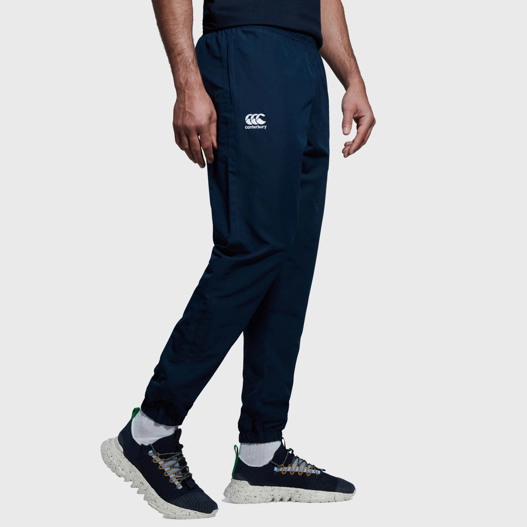 Canterbury Men's Cuffed Tapered Club Track Pants Navy - Rugbystuff.com