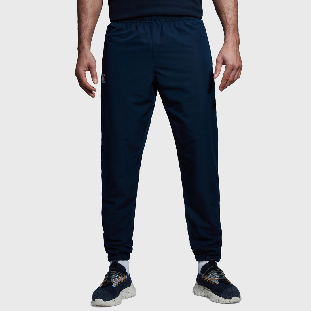 Canterbury Men's Cuffed Tapered Club Track Pants Navy - Rugbystuff.com