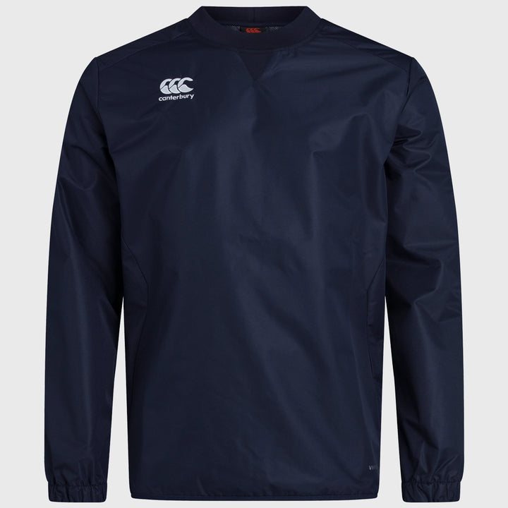 Canterbury Kid's Club Vaposhield Rugby Training Contact Top Navy - Rugbystuff.com