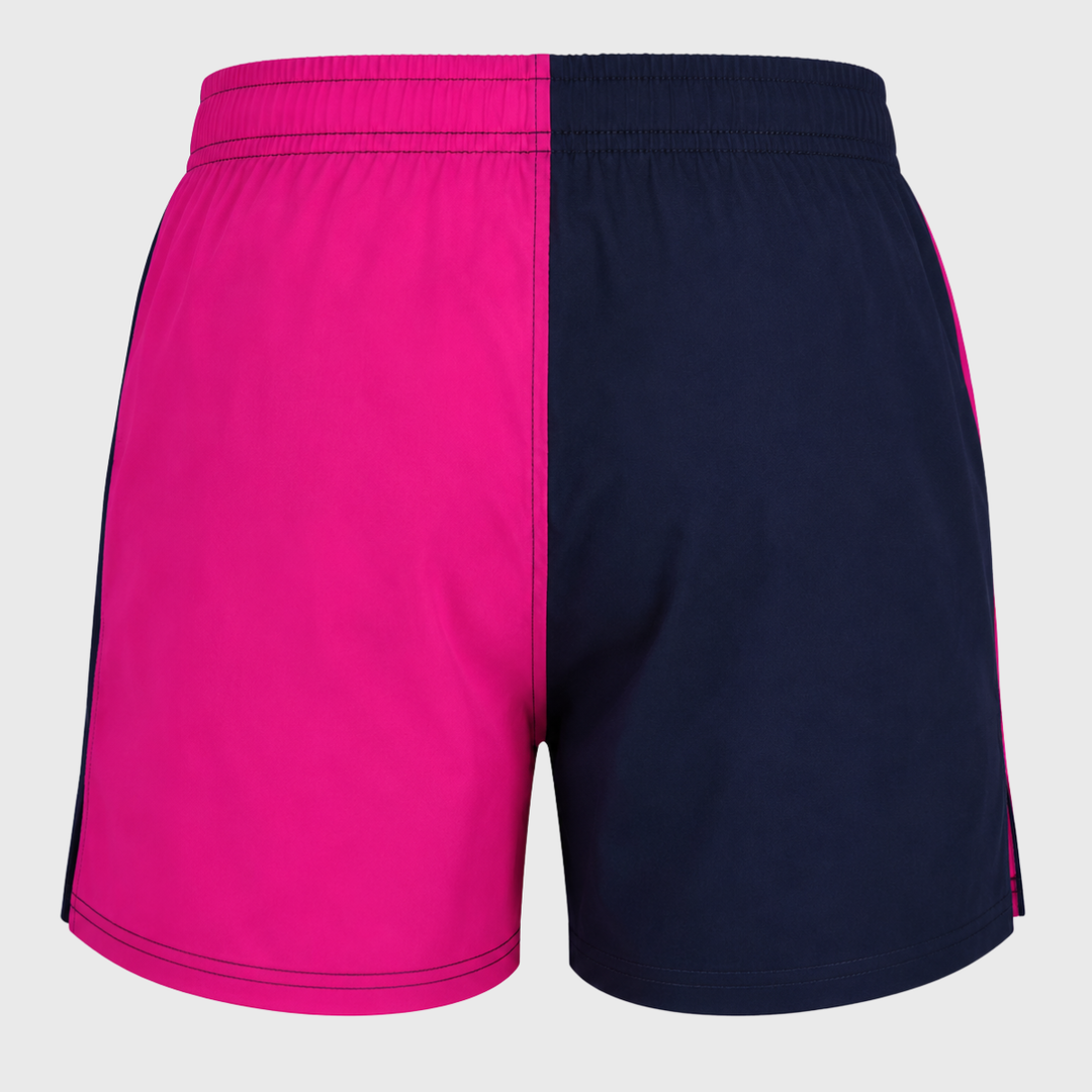 Canterbury Men's Harlequin Rugby Shorts Fuchsia/Navy