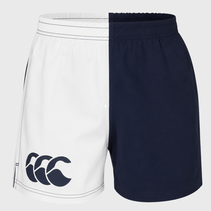 Canterbury Men's Harlequin Rugby Shorts Navy/White
