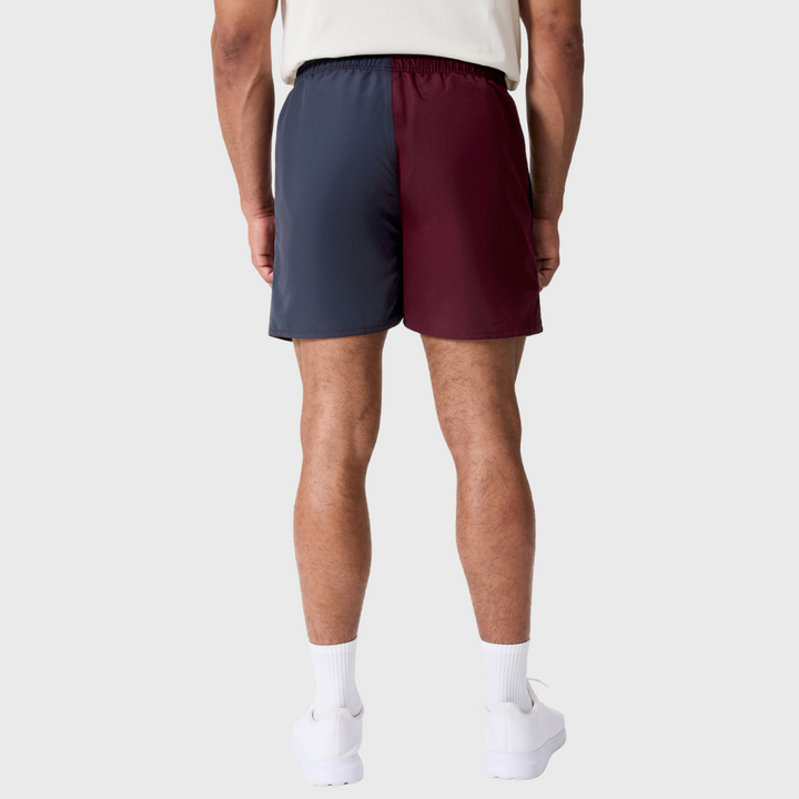 Canterbury Men's Fundamentals Harlequin 3" Shorts Maroon/Fig - Rugbystuff.com