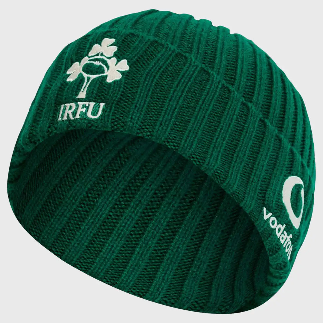 Irish Rugby Hat Canterbury Ireland Rugby Beanie Hat Green 2025/26 – Rugbystuff.com