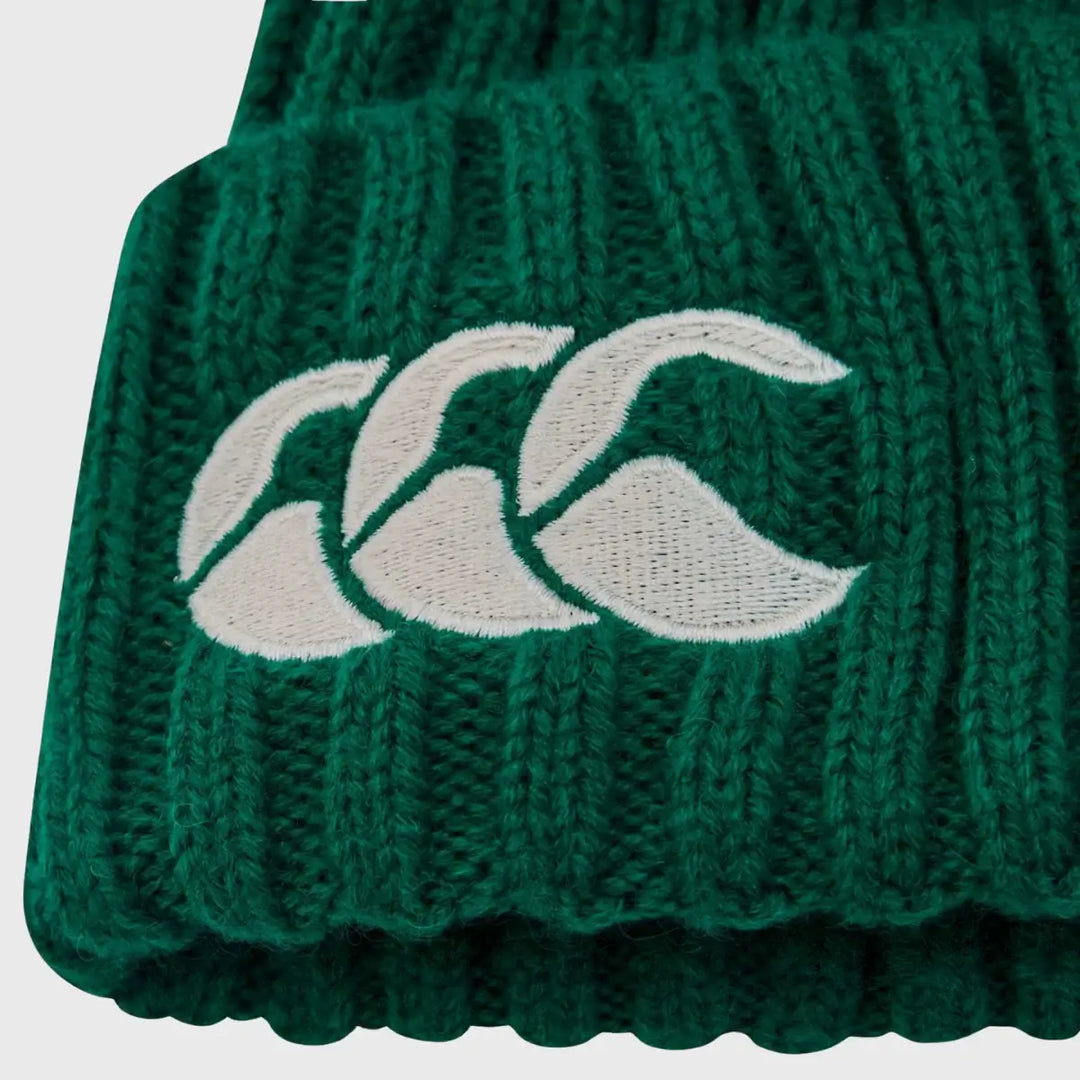 Irish Rugby Hat Canterbury Ireland Rugby Beanie Hat Green 2025/26 – Rugbystuff.com