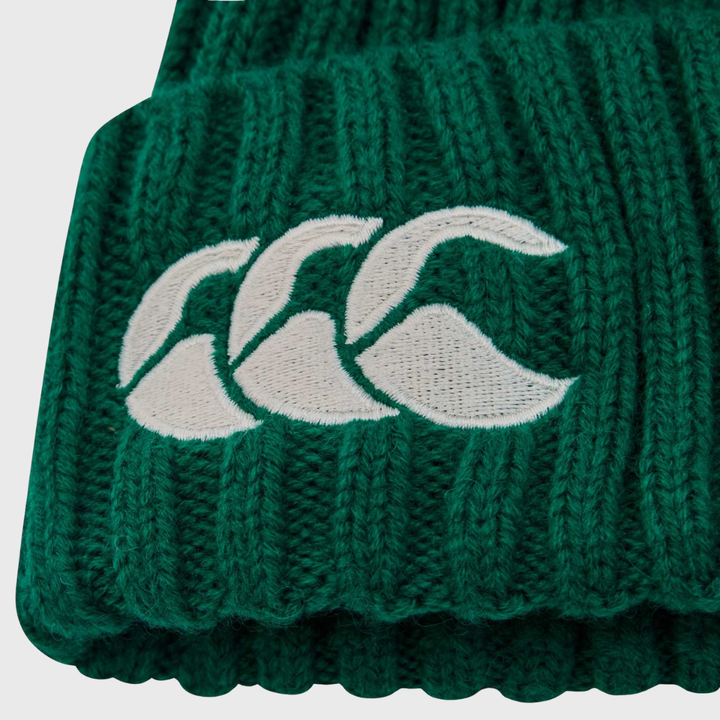 Canterbury Ireland Rugby Beanie Hat Green 2025/26