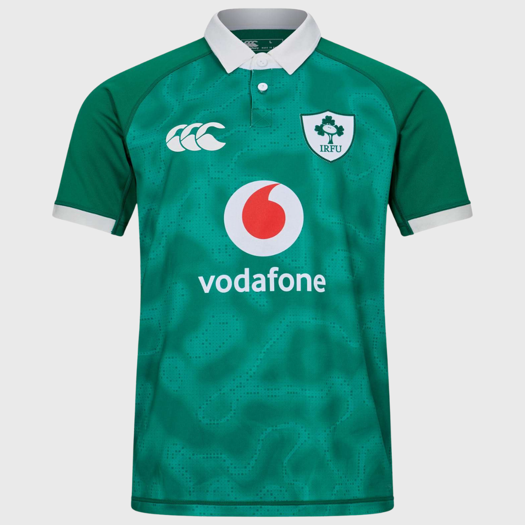 Canterbury Ireland Home Pro Rugby Shirt 2025/26 - Rugbystuff.com