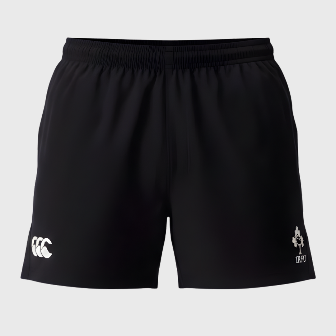 Canterbury Ireland Rugby Gym Shorts Black - Rugbystuff.com