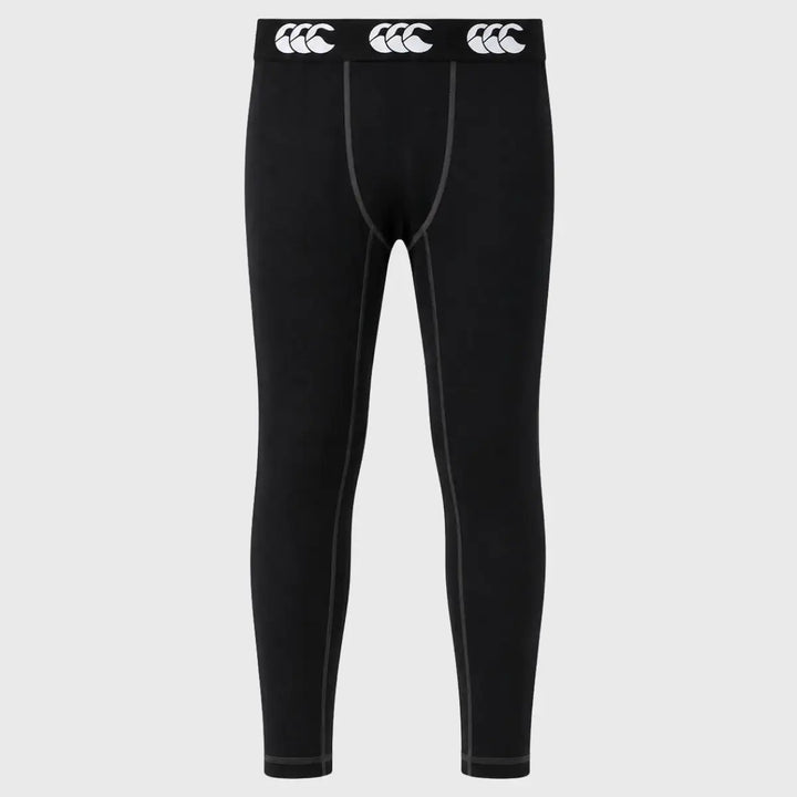 Canterbury Kid's Baselayer Tights Black - Rugbystuff.com