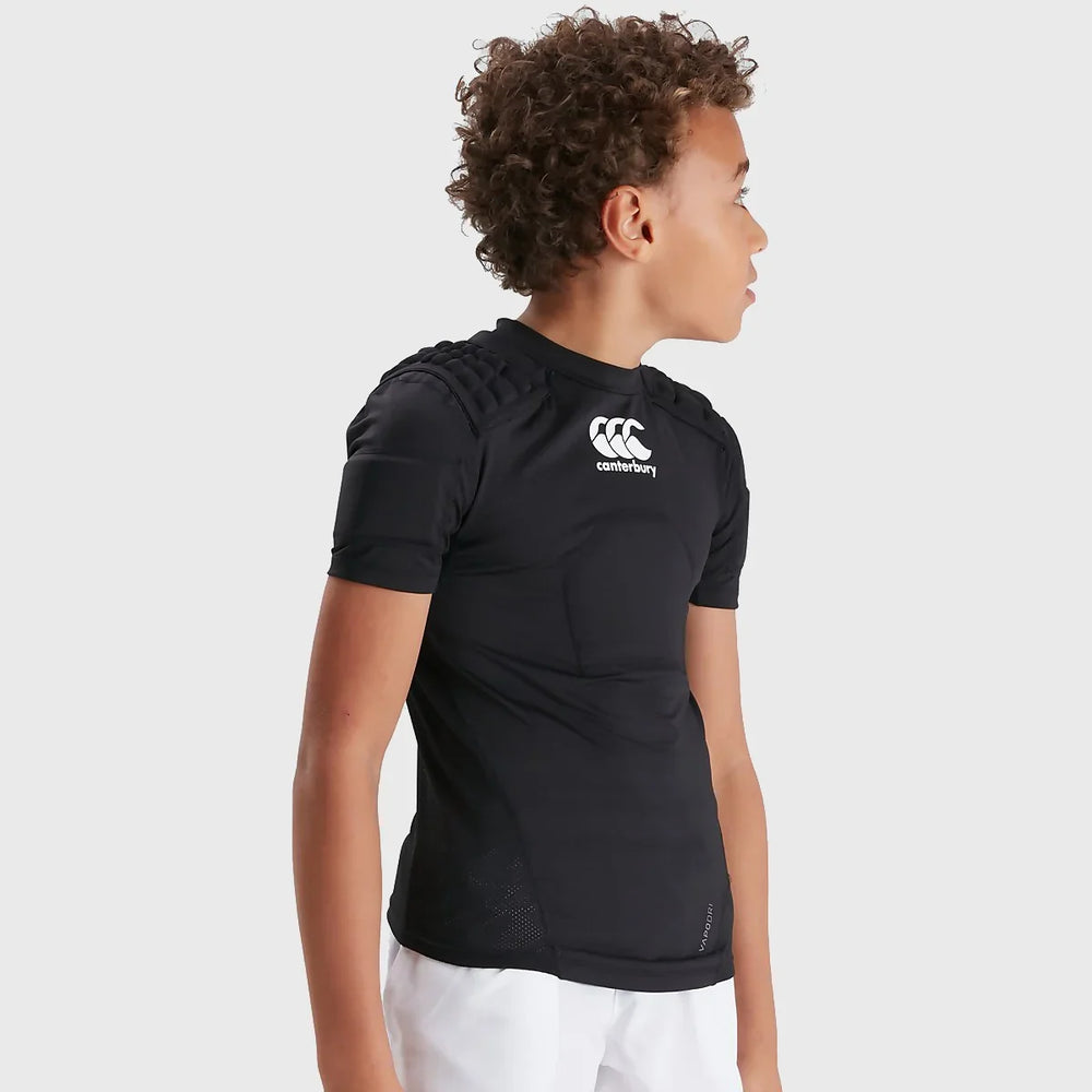 Canterbury Kid's Pro Rugby Protection Vest Black - Rugbystuff.com